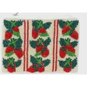 Beaded Coin Purse | STRAWBERRIES